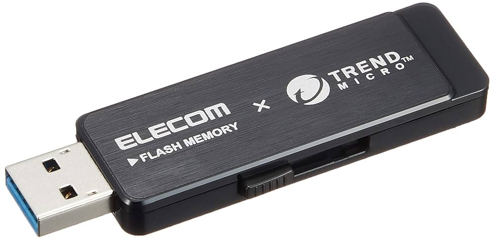 エレコム セキュリティ付USBメモリ/トレンドマイクロ2GB3年L